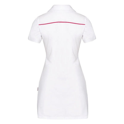 Tamara Long Polo Shirt M | Pink