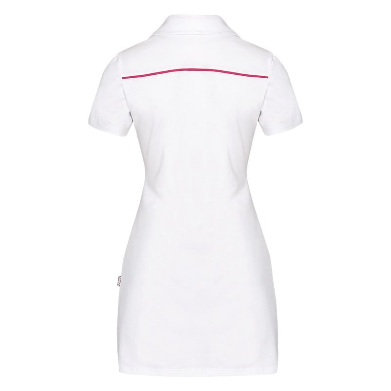 Tamara Long Polo Shirt S | Pink