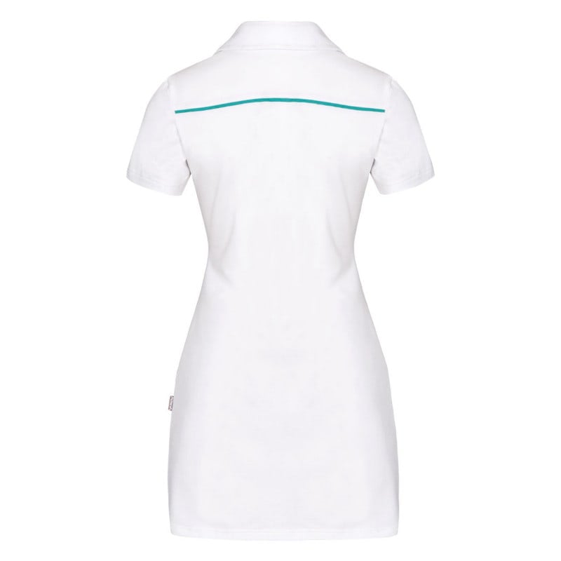 Tamara Long Polo Shirt L | Turquoise