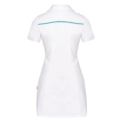 Tamara Long Polo Shirt M | Turquoise
