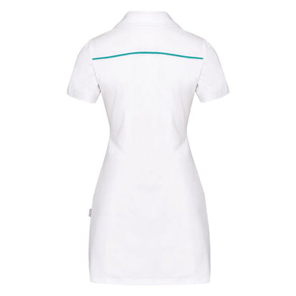 Tamara Long Polo Shirt S | Turquoise