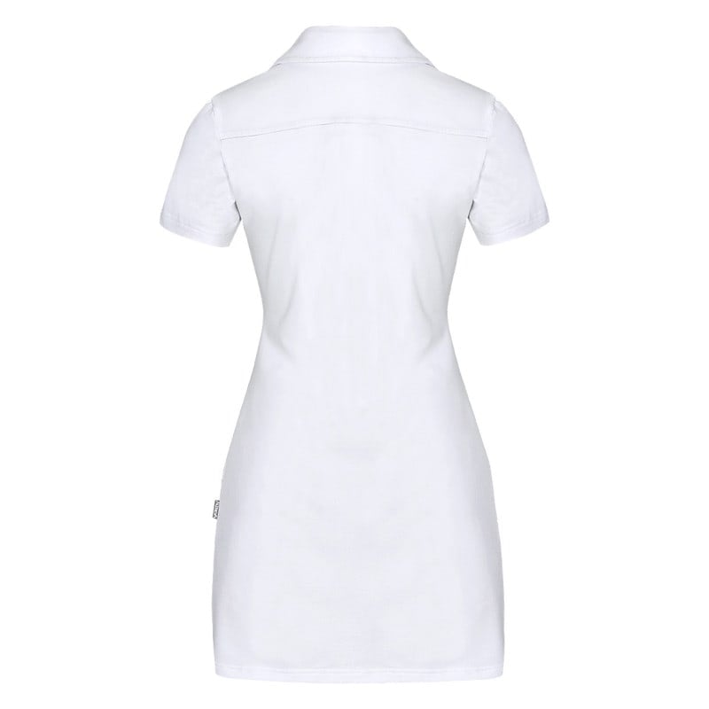 Tamara Long Polo Shirt Xl | White