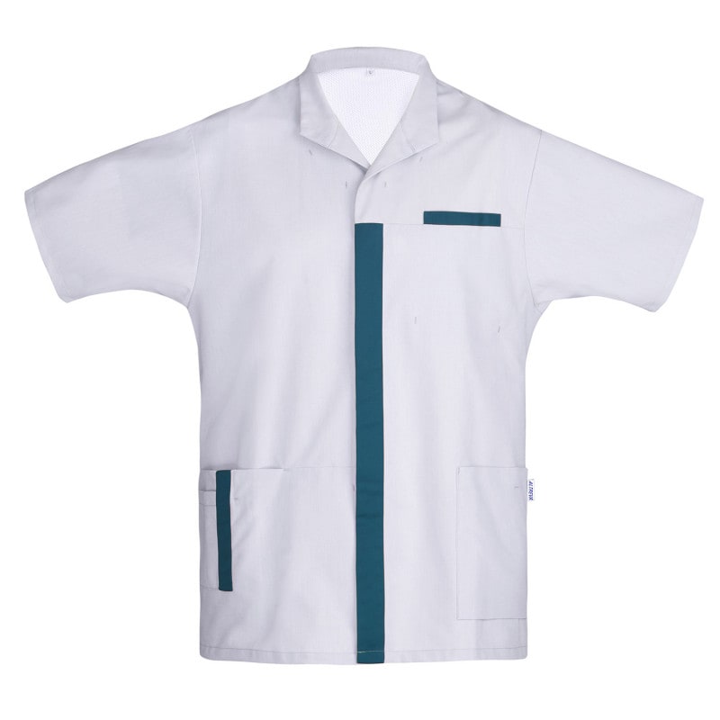 Phoenix Men's Scrub Top S | Blue