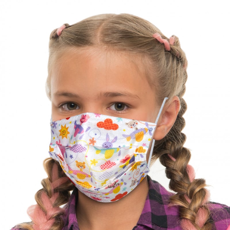 Teqler Face Mask for Children with Design Planes