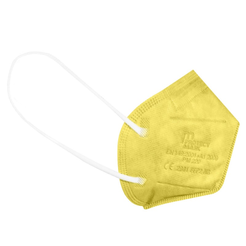 Teqler FFP2 Masks Yellow