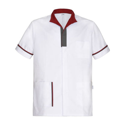 Pegasus Unisex Scrub Top Merlot | Xs