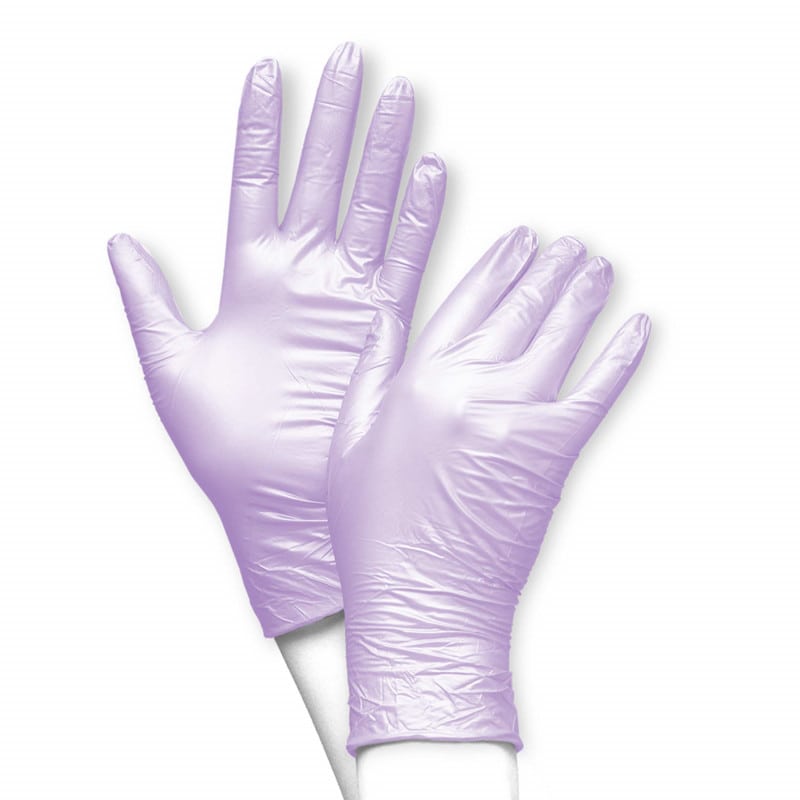 Unigloves FANCY Nitrile Gloves Violet | L
