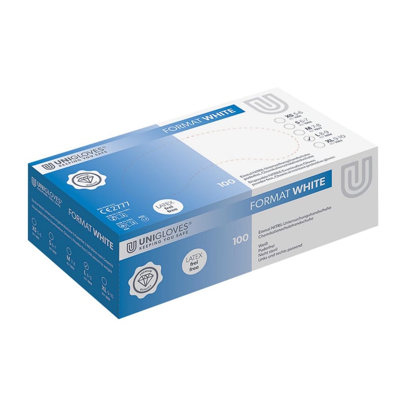 Unigloves Format® White L