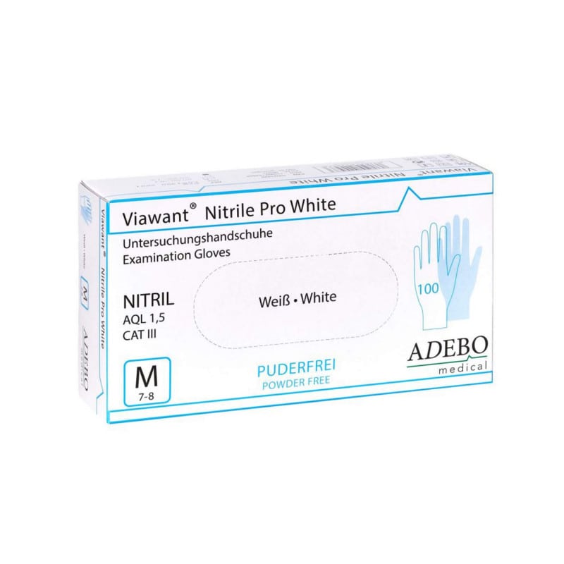 Viawant Nitrile Pro White Xs