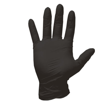 Black Nitrile Gloves S