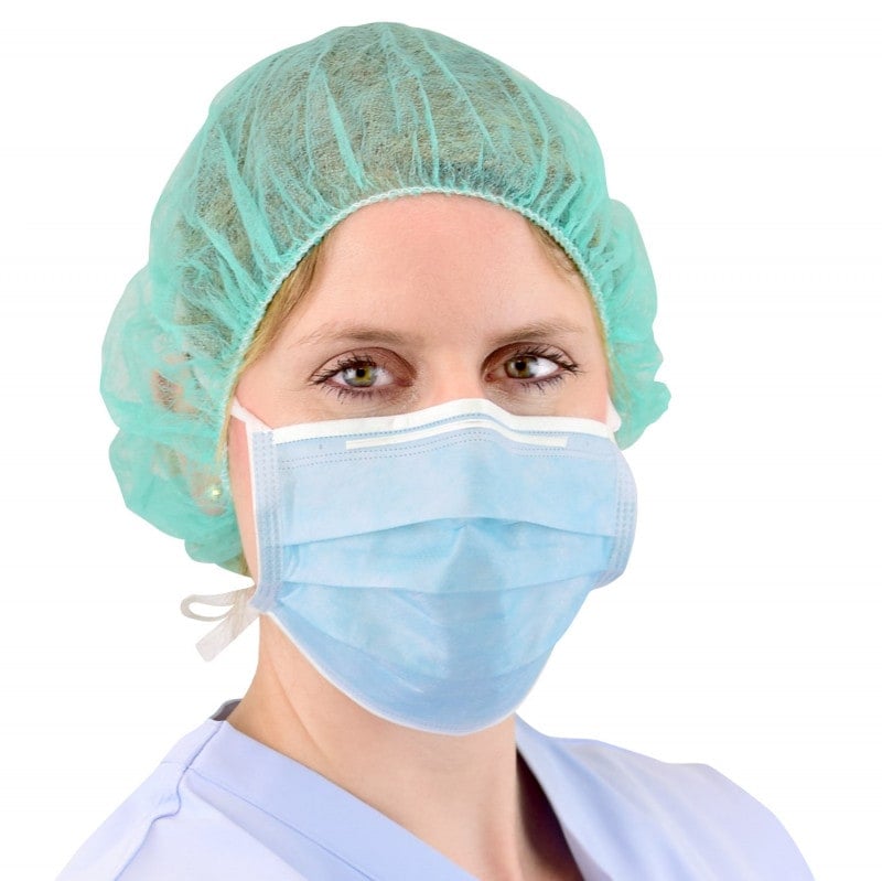 Surgical Mask, 3-ply Blue