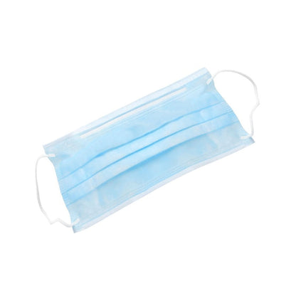 Surgical Mask with Elastic Earloops, 3 ply Green