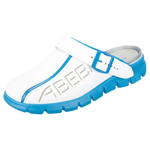 Leather Clogs «dynamic» Blue | 37