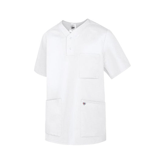 Unisex Pullover Tunic White | Xs
