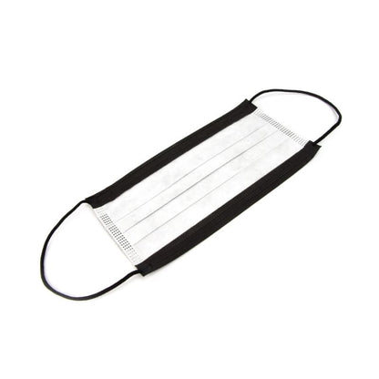 Teqler Surgical Mask, black For Tying