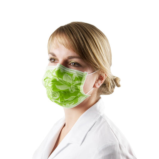 Monoart® Surgical Mask with flower pattern Cedro