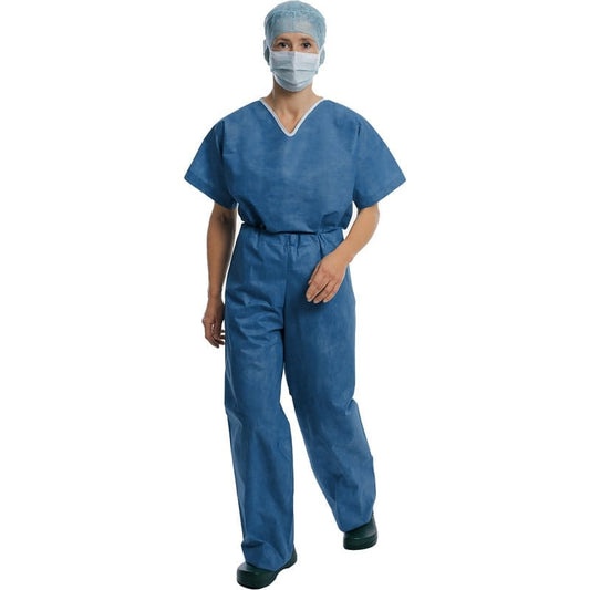 Foliodress® suit, Surgical Scrub Set Blue | Xl
