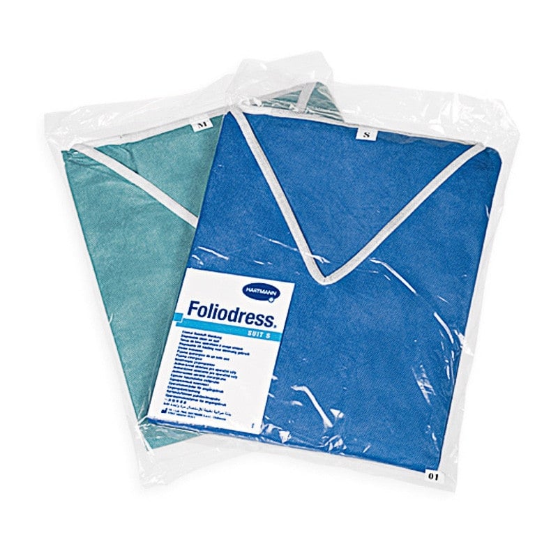 Foliodress® suit, Surgical Scrub Set Blue | Xxl