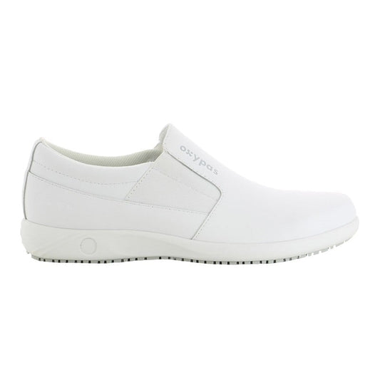 Mens' Leather Slip-On Shoes White | 43 (9)