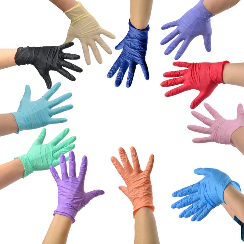 Unigloves Pearl Nitrile Gloves Black | Xl
