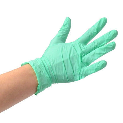 Unigloves Pearl Nitrile Gloves Mint | L